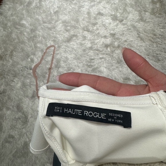 MINI WHITE OFF THE SHOULDER DRESS - Picture 3 of 4